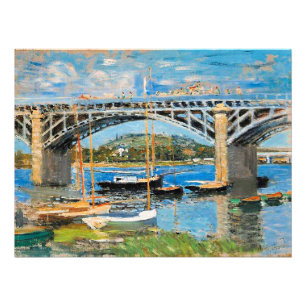 Foto Monet - El puente sobre el Sena,