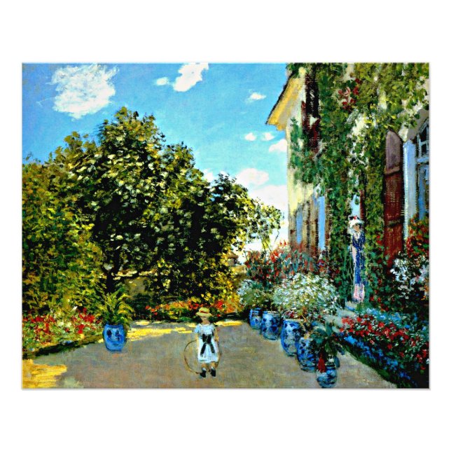 Foto Monet - La casa del artista en Argenteuil (Frente)