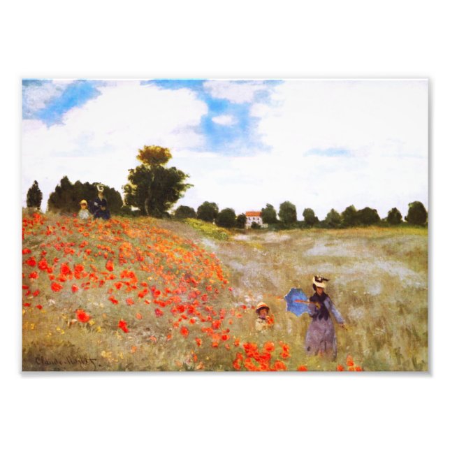 Foto Monet Poppies (Frente)