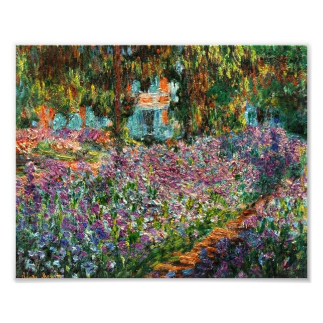 Foto Monet The Artist's Garden at Giverny (Frente)