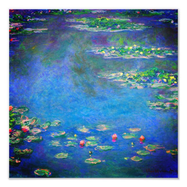Foto Monet Water Lilies 1906 (Frente)