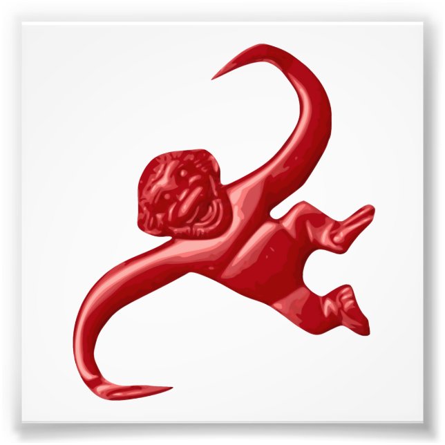 Foto Mono de juguete nocturno retro (Frente)