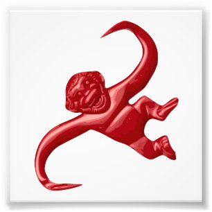 Foto Mono retro del juguete de la pesadilla