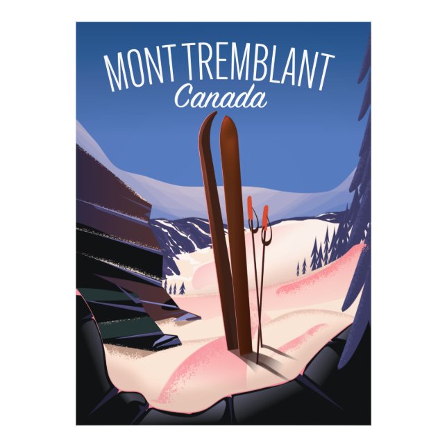 Foto Mont Tremblant Esquí Canadá (Frente)