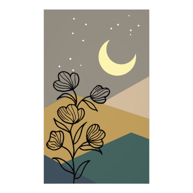 Foto Montaña abstracta (Frente)