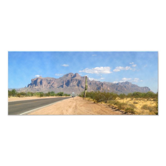 Foto Montaña de superstición - Panorámica (Frente)