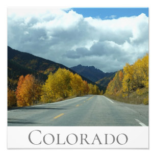 Foto Montaña Púrpura Contrasta Colorado