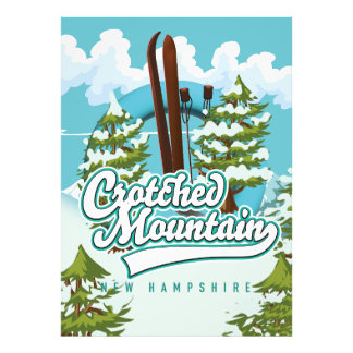 Foto Montaña recortada nueva esquí de Hampshire,
