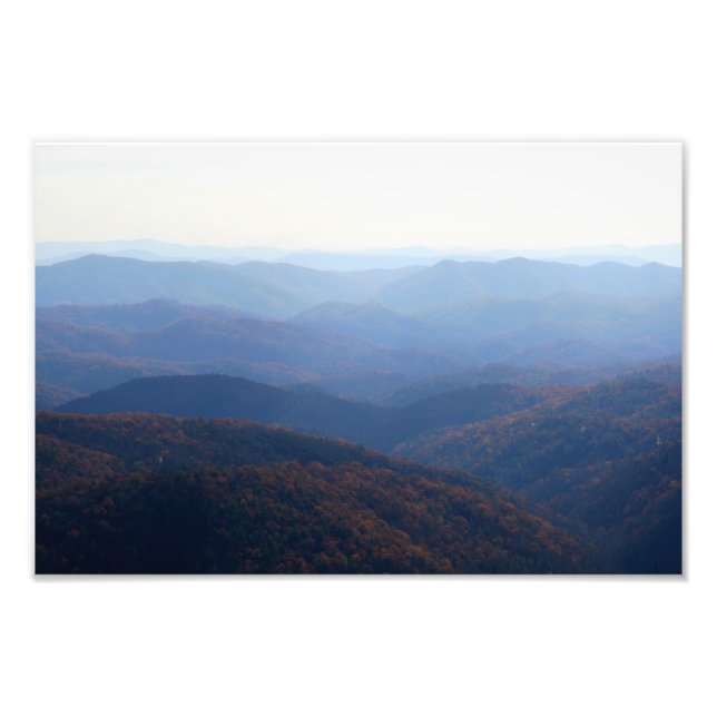 Foto Montañas Blue Ridge, Carolina del Norte (Frente)