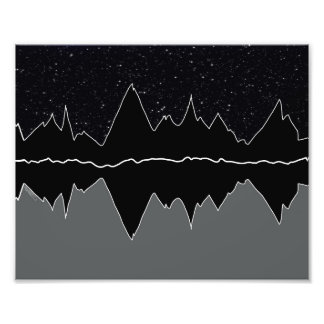 Foto Montañas de noche