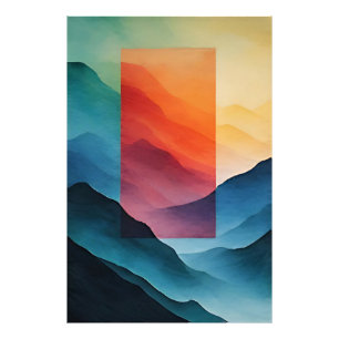 Foto Montañas de Sueños Abstractos
