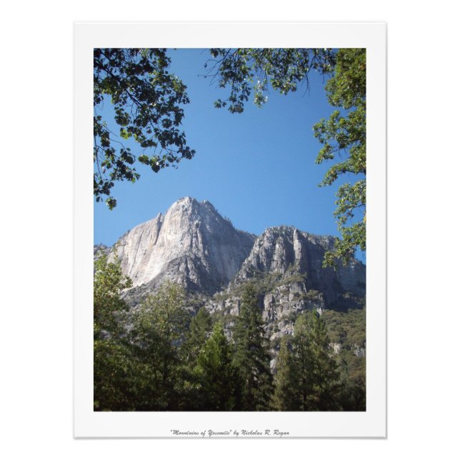 Foto Montañas de Yosemite (Frente)