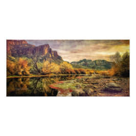 Foto Montañas del desierto de Sonoran, Río Arizona, 24"