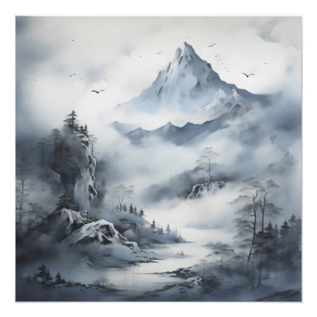 Foto Montañas Gris Mist (Frente)