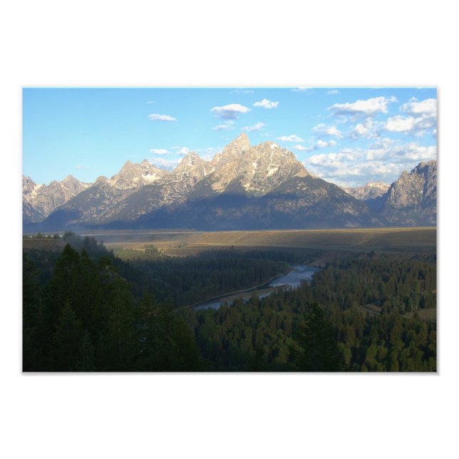 Foto Montañas Jackson Hole (Parque Nacional del Gran Te (Frente)