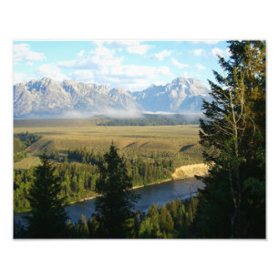 Foto Montañas y río de Jackson Hole