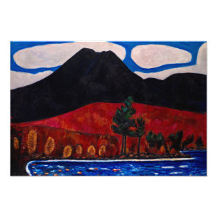 Foto Monte Katahdin, otoño de 1939, por Marsden Hartley