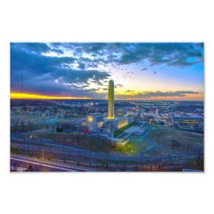 Foto Monumento a la Libertad al atardecer, Kansas City,