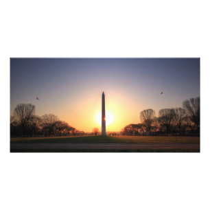 Foto Monumento a Washington al atardecer