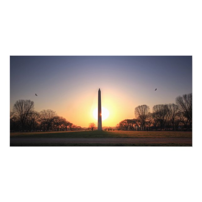 Foto Monumento a Washington al atardecer (Frente)