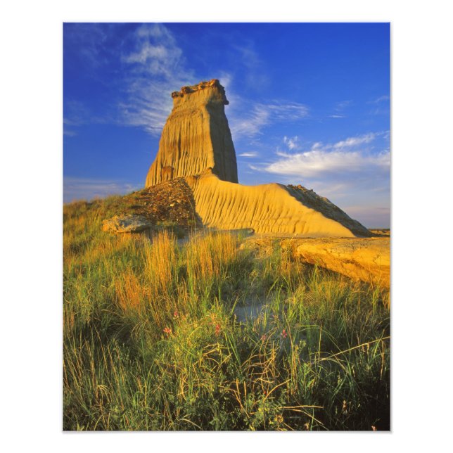 Foto Monumento erosionado en el Little Missouri (Frente)