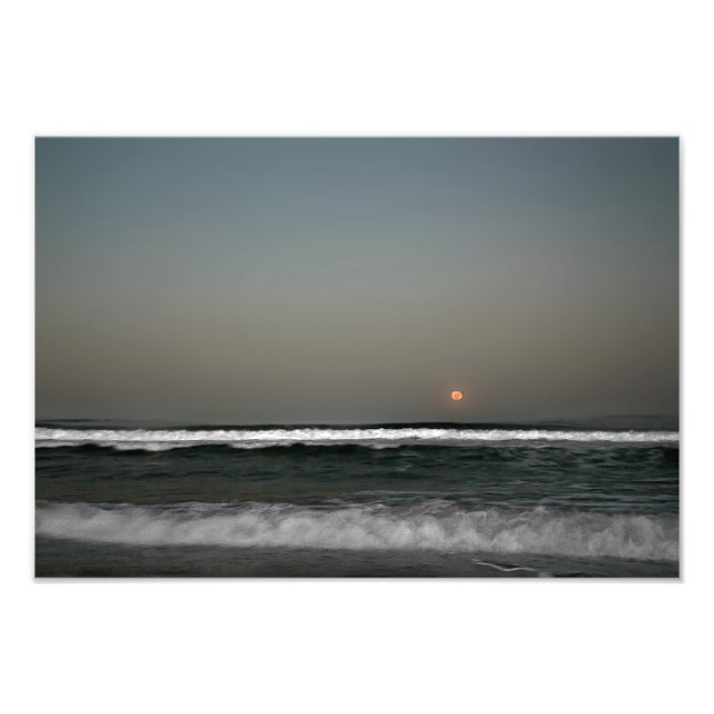 Foto Moon Over Waves (Frente)