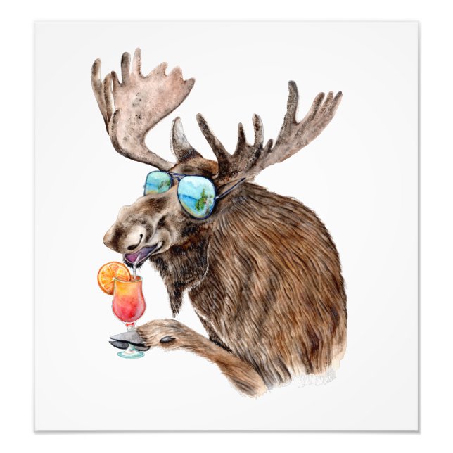 Foto Moose on Vacation (Frente)