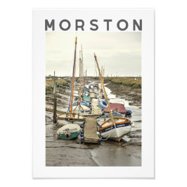 Foto Morston Boats at Low Tide, North Norfolk