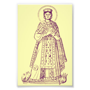 Foto mosaico griego de Santa Inés de Roma