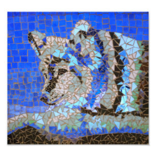 Foto Mosaico lobo