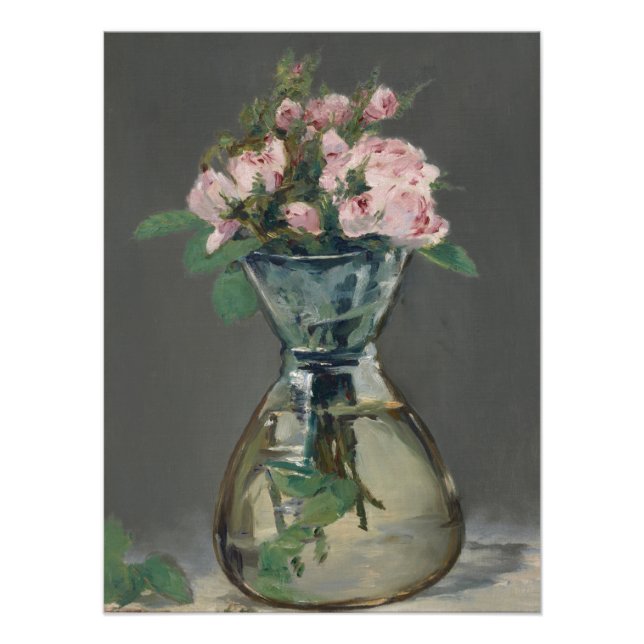 Foto Moss Rosas en una bolsa de Edouard Manet (Frente)