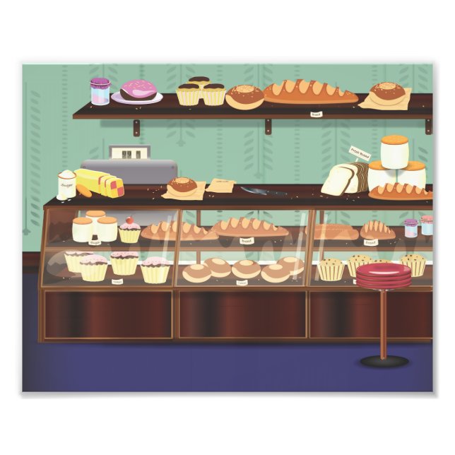 Foto Mostrador de Pastelería (Frente)