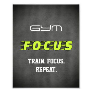 Foto motivación enfoque gimnasio