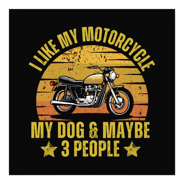Foto Motocicleta de perro (Frente)