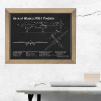 MQ-1 Predator UAV- Plano de Plano Aéreo PD