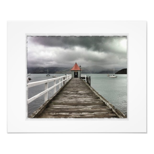 Foto Muelle de Akaroa (Frente)