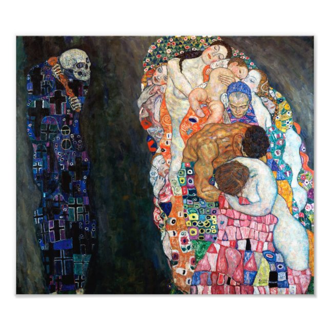 Foto Muerte y vida | Gustav Klimt | (Frente)