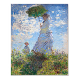 Foto Mujer con un Parasol Monet