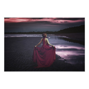 Foto Mujer con vestido, arte fino