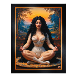 Foto Mujer elegante en armonía meditativa por Xzendor7