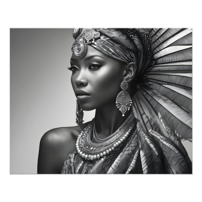 Foto Mujer hermosa africana (Frente)