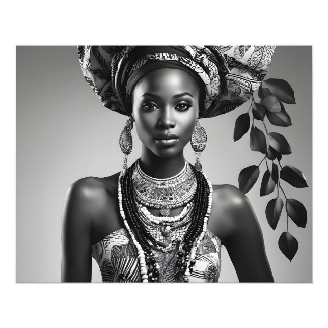 Foto Mujer hermosa africana (Frente)