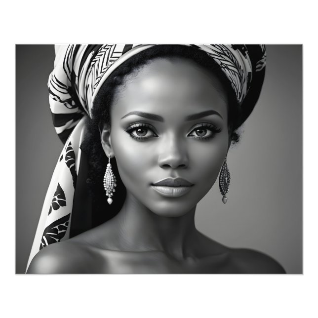 Foto Mujer hermosa africana (Frente)