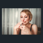 Foto Mujer retro fumando<br><div class="desc">Mujer retro fumando</div>