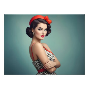 Foto Mujer retro vintage