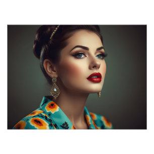 Foto Mujer retro vintage