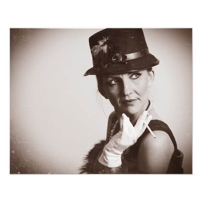 Foto Mujer retro vintage (Frente)