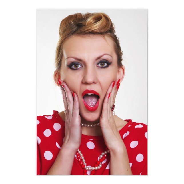 Foto Mujer retro vintage (Frente)