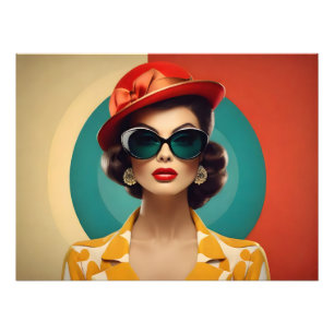 Foto Mujer retro vintage