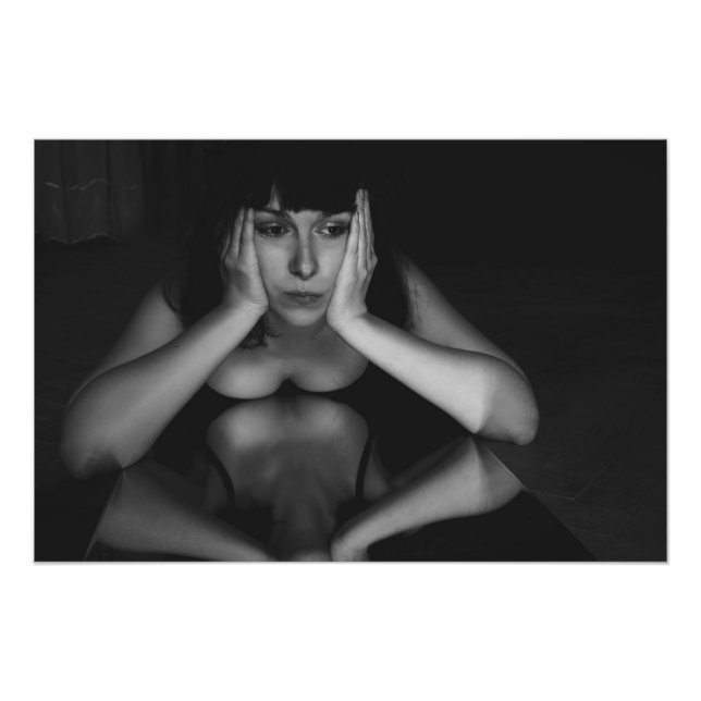 Foto Mujer y espejo (Frente)